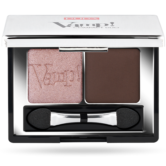 PUPA VAMP COMP DUO EYESHADOW DUO PURE COLOR FULL PAY OFF PIN