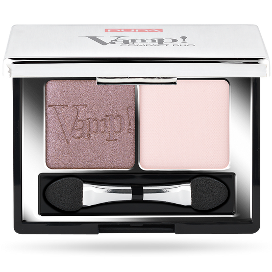 PUPA VAMP COMP DUO EYESHADOW DUO PURE COLOR FULL PAY OFF SOF
