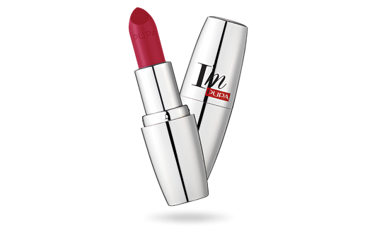PUPA I M PURE COLOR LIPSTICK ABSOLUTE SHINE HOT RUBY