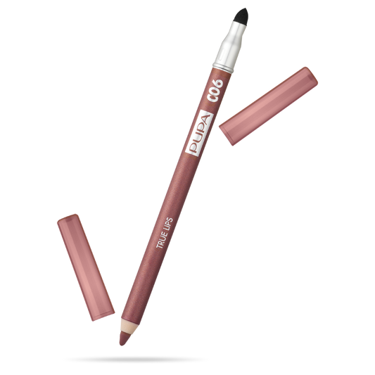 PUPA TRUE LIPS BLENDABLE LIP LINER PENCIL BROWN RED