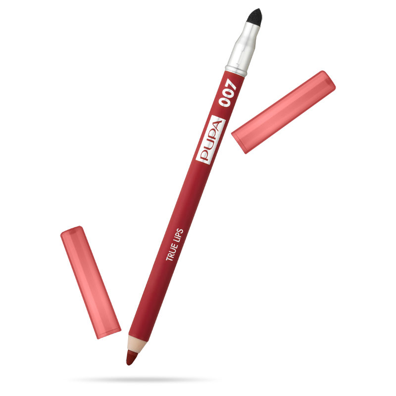 PUPA TRUE LIPS BLENDABLE LIP LINER PENCIL FIRE RED