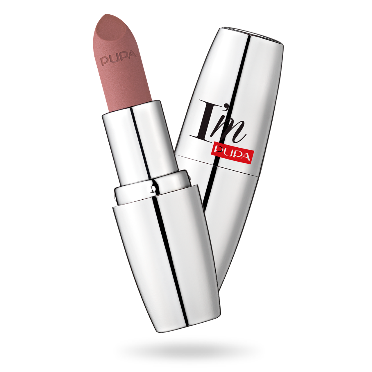 PUPA I AM MATT PURE COLOR LIPSTICK ULTM MATTE ANGLE ROSE