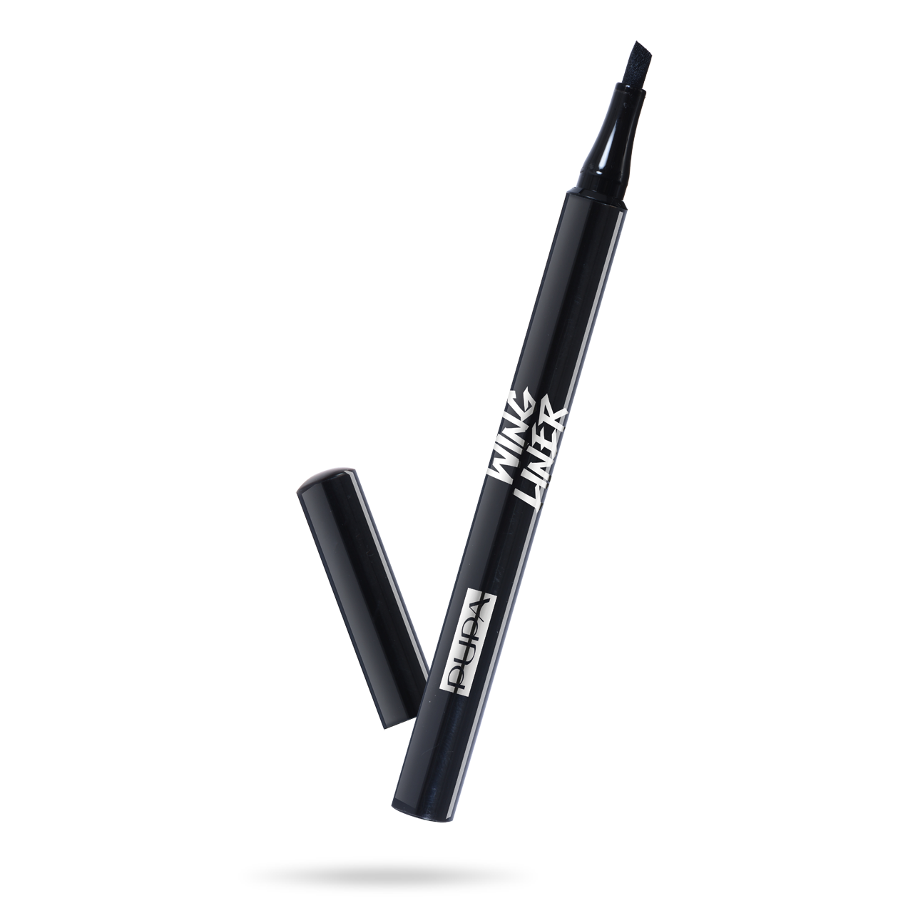 PUPA WING LINER OBLIQUE TIP EYE LINER MARK BLACK