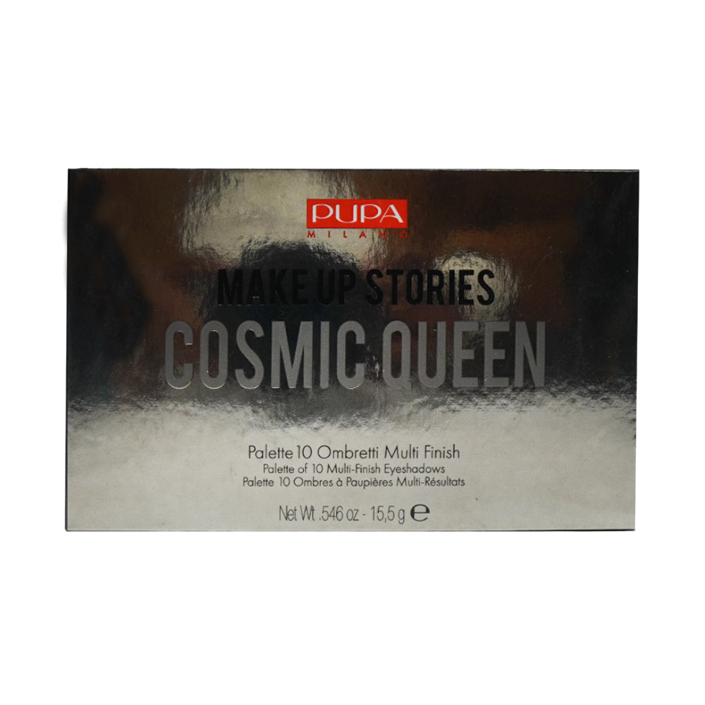 PUPA MAKE UP STORIES - PALETTE OF 10 MULTI-FINISH EYESHADOWS