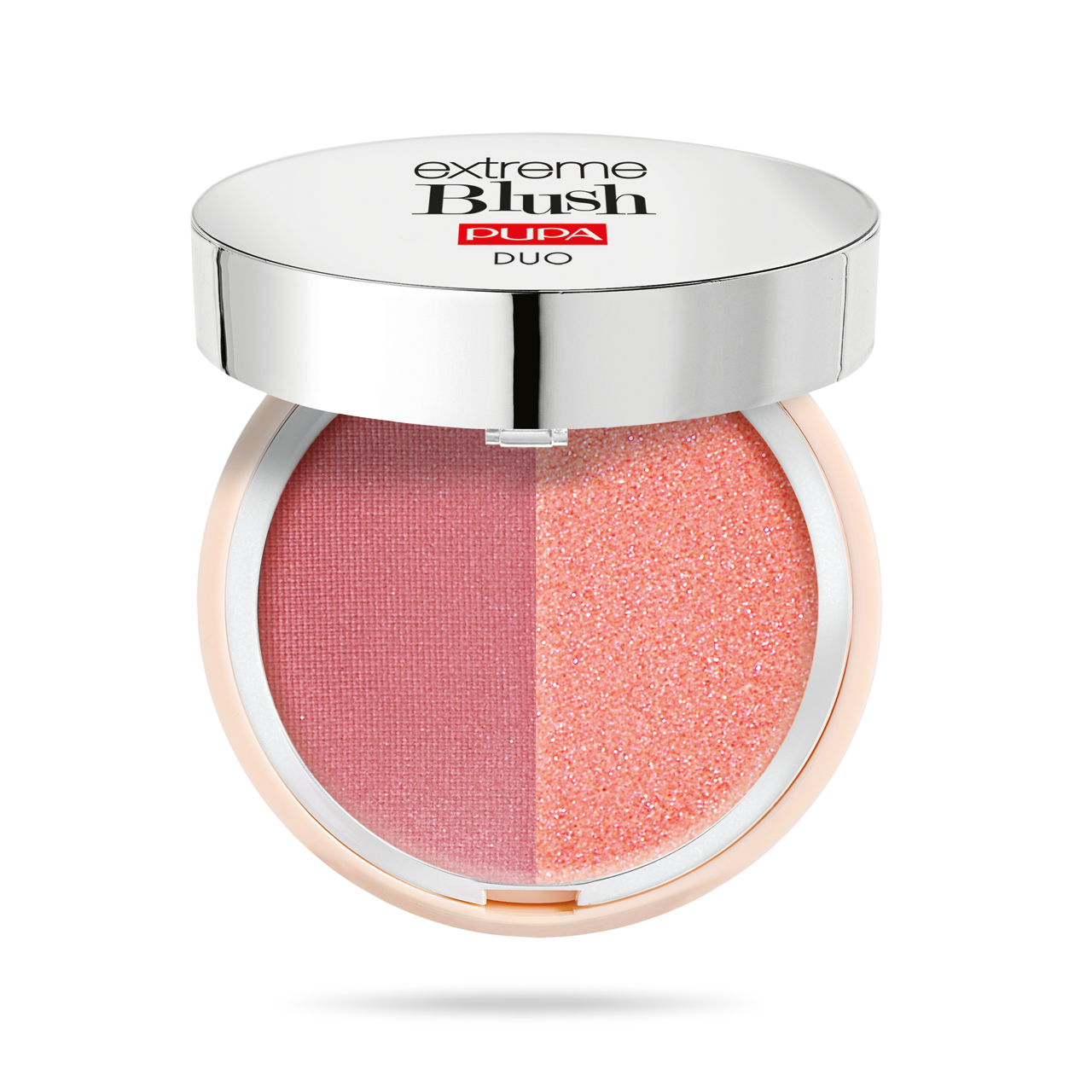 PUPA EXTREME BLUSH DUO DUAL EFFECT COMP BLUSH RADIANT AMARAN