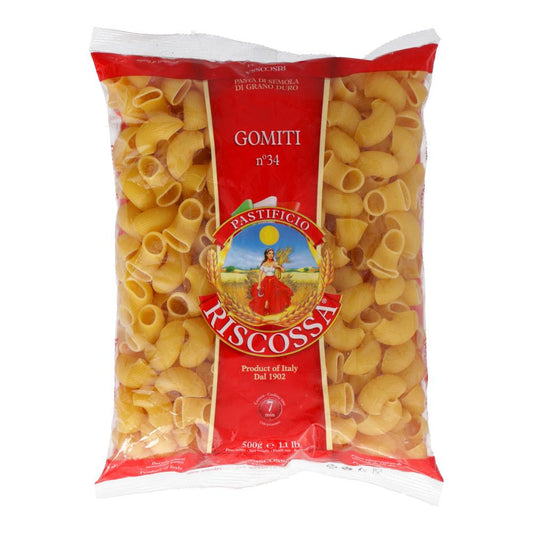 RISCOSSA PASTA GOMITI 500GM