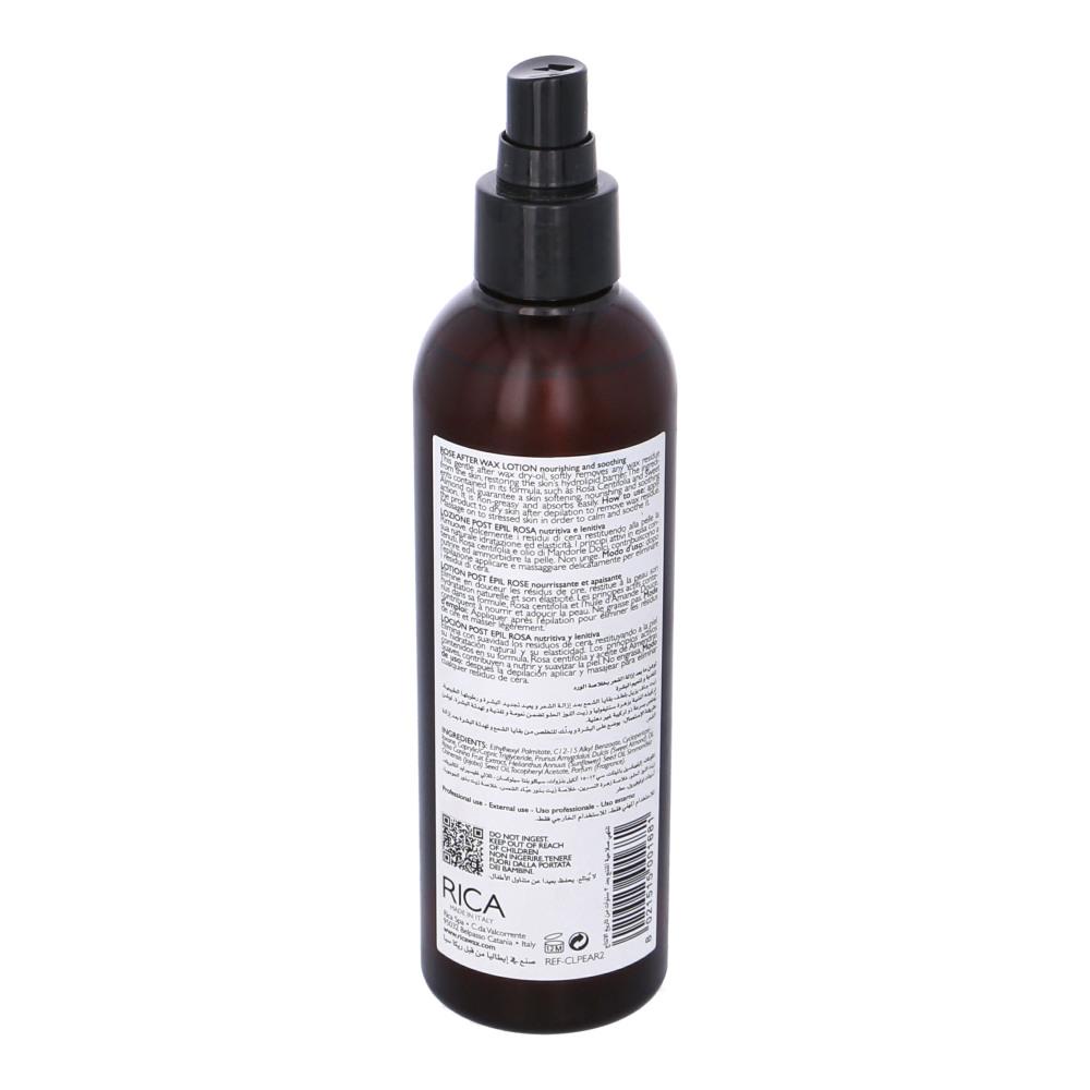 RICA ROSE AFTER WAX LOTION NOURSHING AND SOOTHING 250 ML BAS