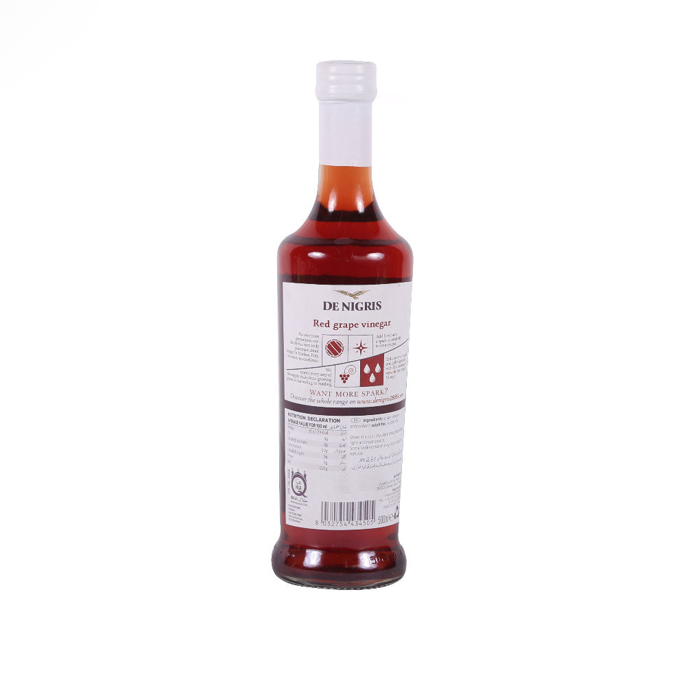 DENIGRIS RED GRAPE VINEGAR BOTTEL 500 ML