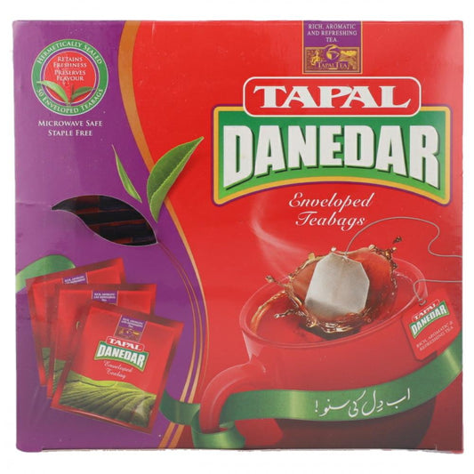 TAPAL DANEDAR ENVELOPED 50 TEA BAGS 100 GM