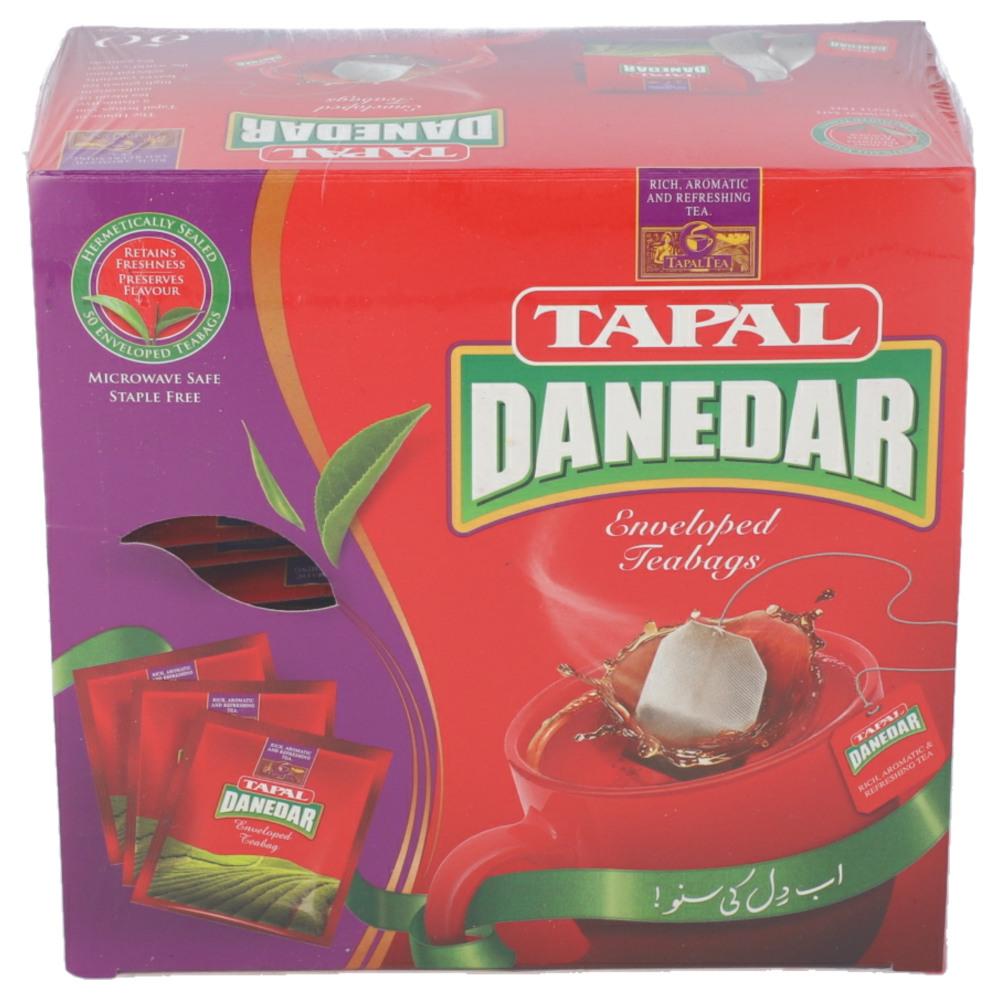 TAPAL DANEDAR ENVELOPED 50 TEA BAGS 100 GM