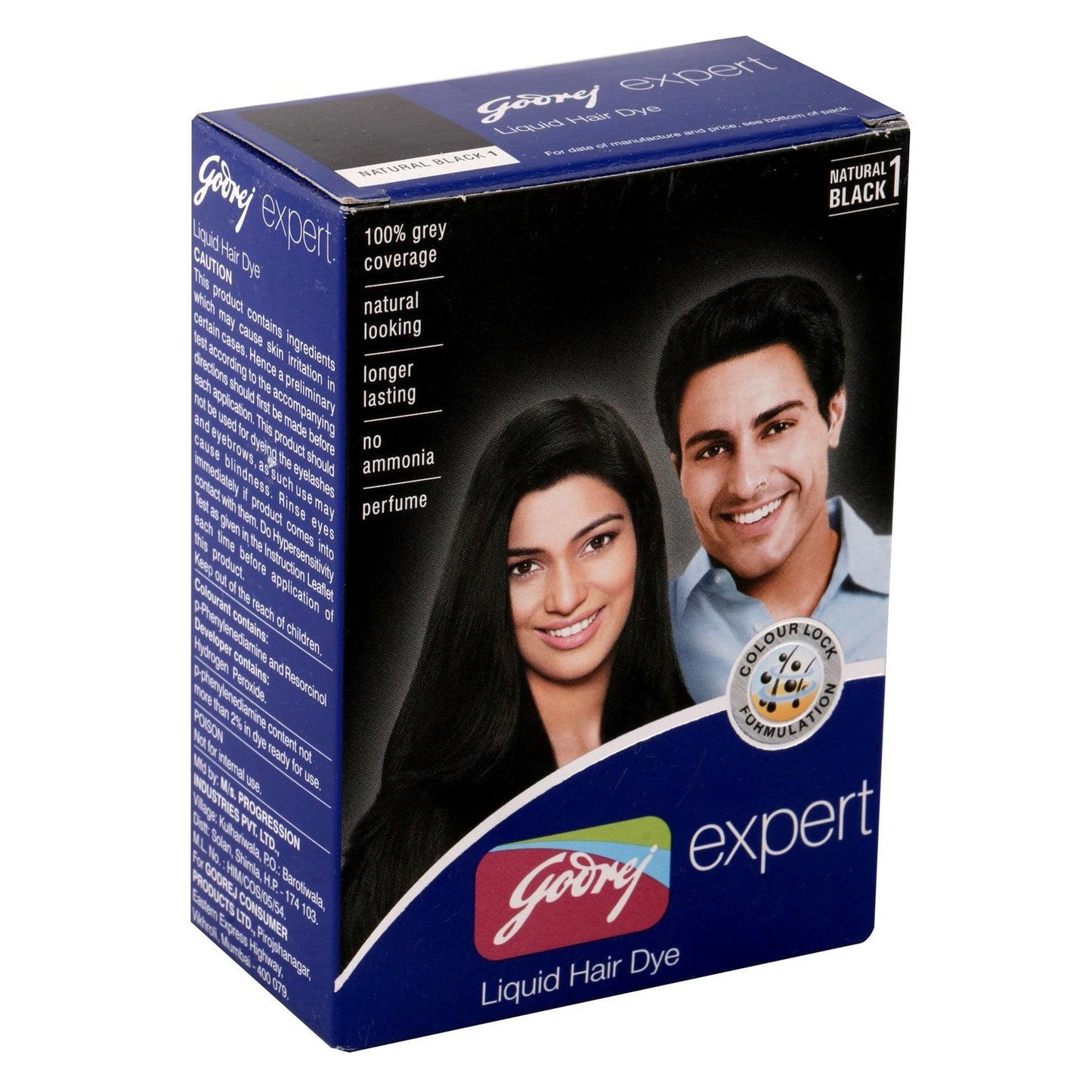 Expert Natural Black Liquid Hair Dye