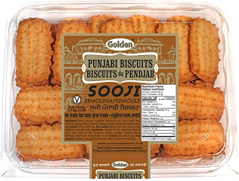 Punjabi Biscuits - Sooji