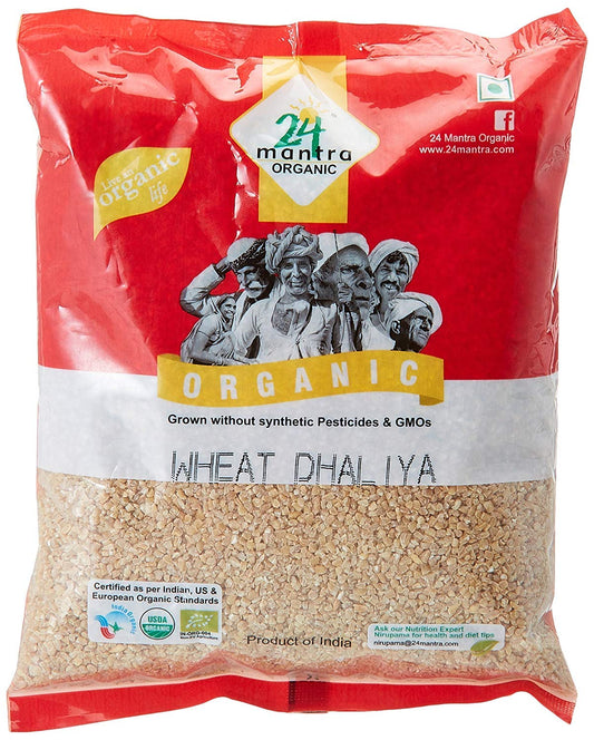 24 Mantra Organic Wheat Daliya