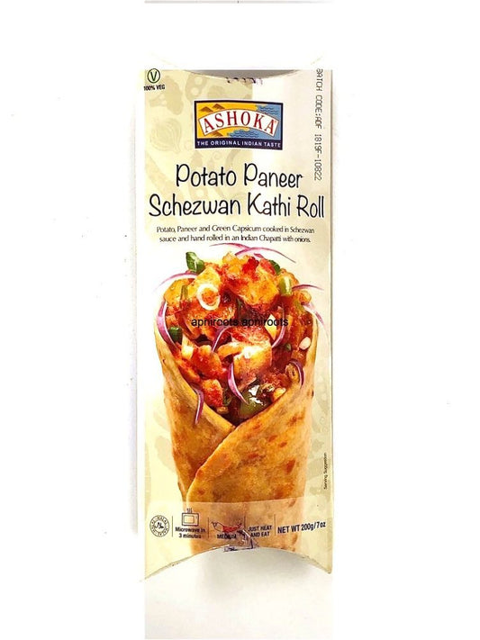 Ashoka Potato Paneer Schezwan Kathi Roll