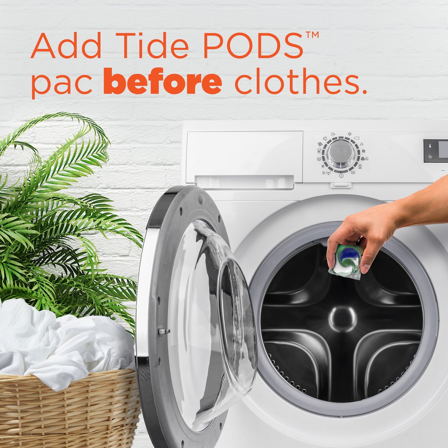 Tide Power Pods Laundry Detergent Soap Packs, Hygienic Clean, Original, 25 Ct