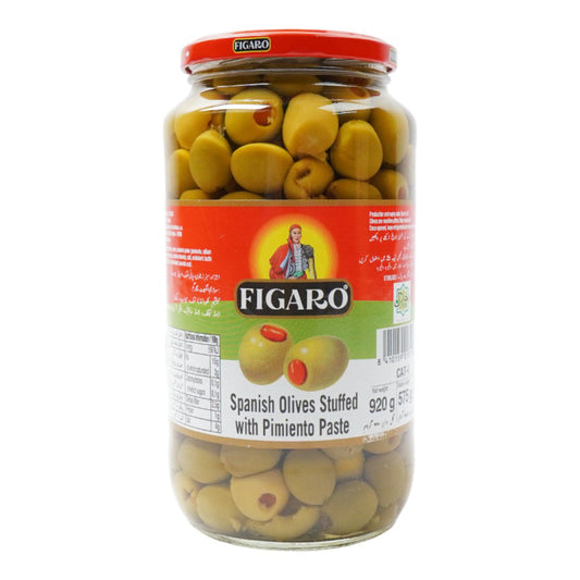 FIGARO OLIVES GREEN STUFFED 920 GM