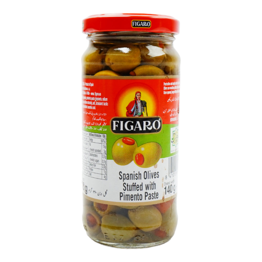 FIGARO OLIVES GREEN STUFFED 240 GM