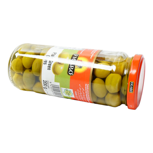 FIGARO OLIVES GREEN PLAIN 340 GM