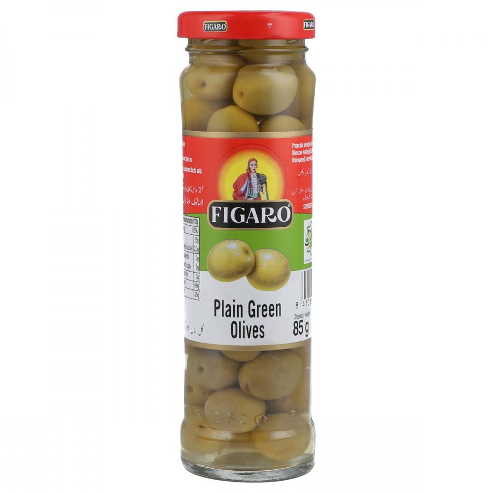 FIGARO OLIVES PLAIN GREEN 142 GM