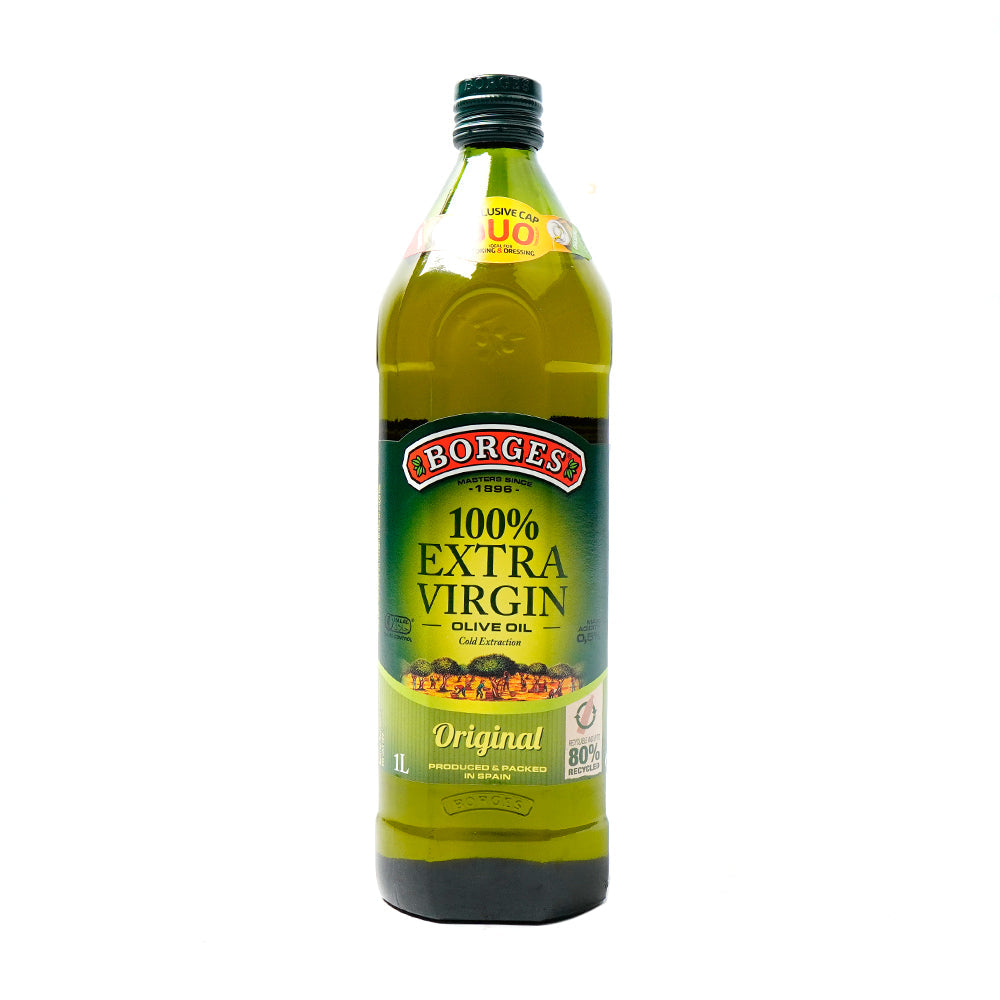 BORGES EXTRA VIRGIN OLIVE OIL ORIGINAL 1 LTR