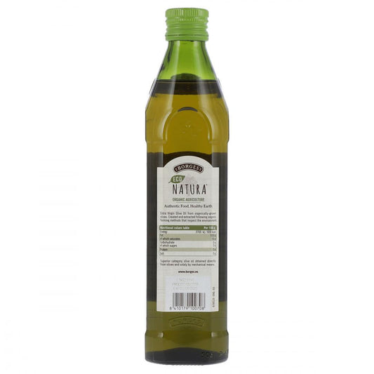 BORGES EXTRA VIRGIN OLIVE OIL ORGANIC 500ML