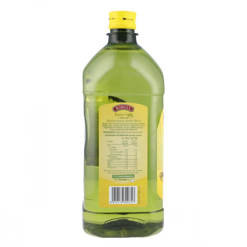 BORGES EXTRA LIGHT OLIVE OIL 2 LTR