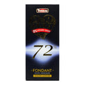 TORRAS 0% ADDED SUGARS 72 % FONDANT DARK CHOCOLATE  100G