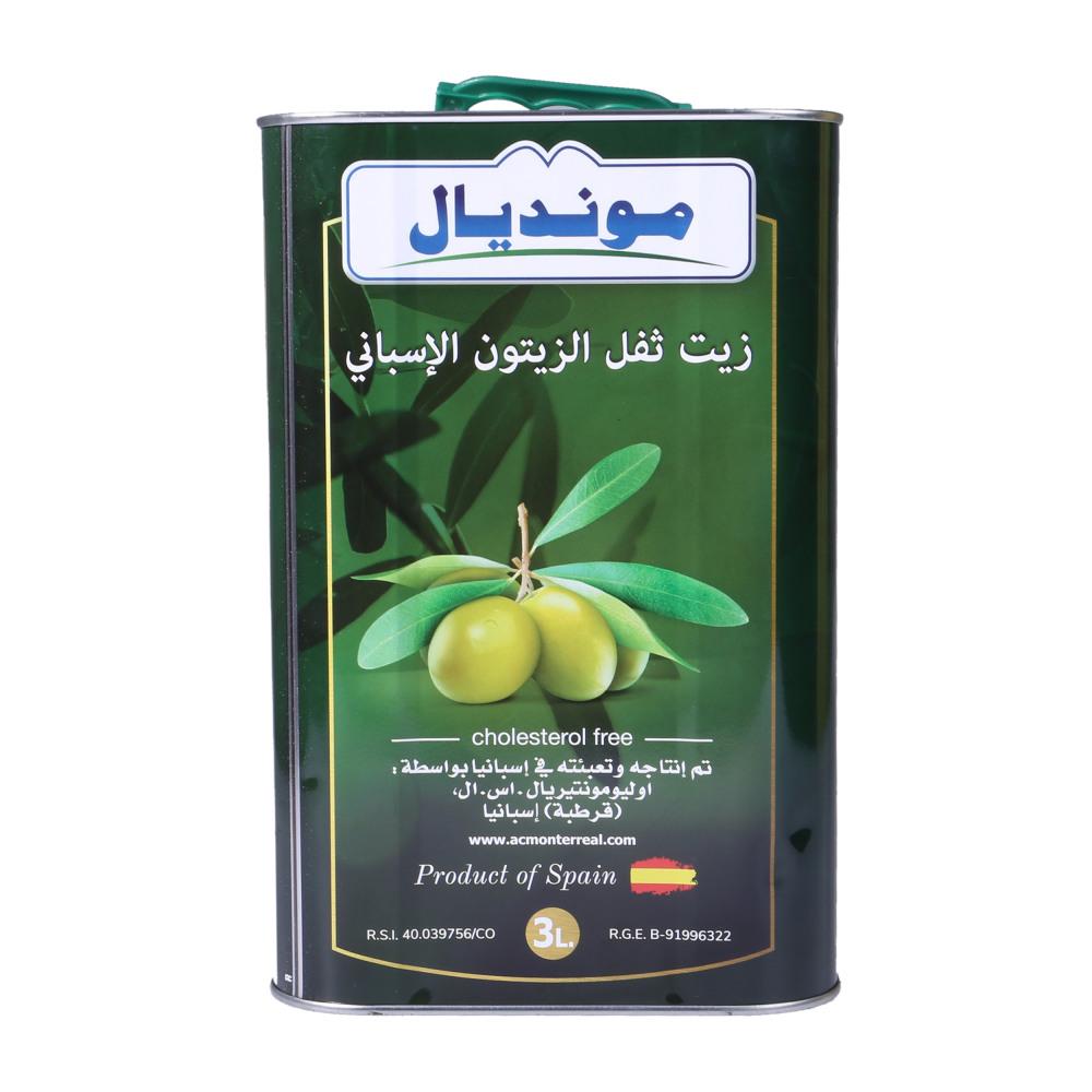 MUNDIAL OLIVE OIL POMACE TIN 3 LTR