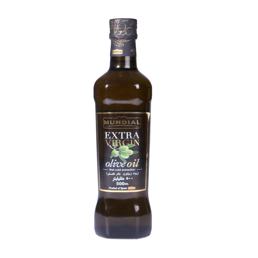 MUNDIAL OLIVE OIL EXTRA VIRGIN  BOTTLE 500 ML