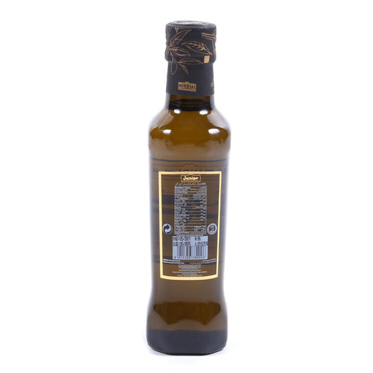 MUNDIAL OLIVE OIL EXTRA VIRGIN BOTTLE 250 ML