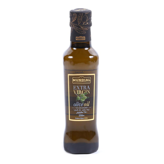 MUNDIAL OLIVE OIL EXTRA VIRGIN BOTTLE 250 ML