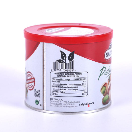 SALYSOL PISTACHIOS TIN 225 GM