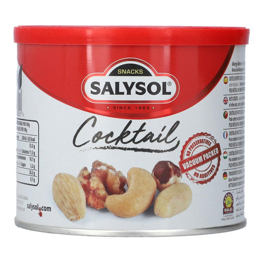 SALYSOL NUTS COCKTAIL MIX TIN 250 GM