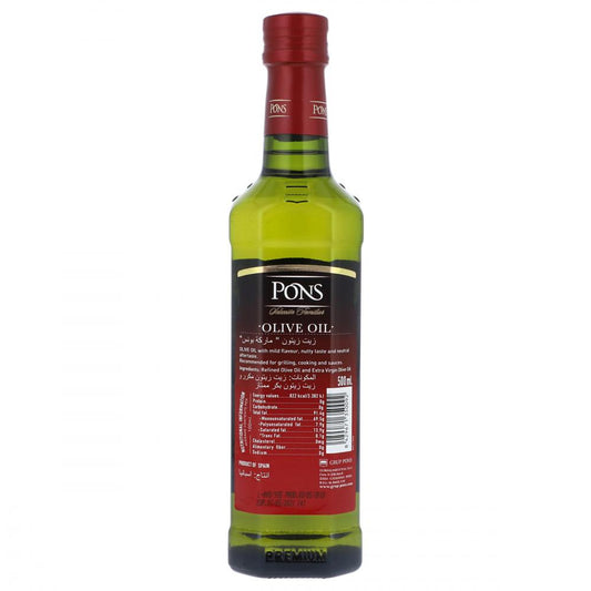 PONS OLIVE OIL CLASSIC 500 ML BASIC