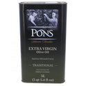 PONS EXTRA VIRGIN OLIVE OIL TIN 3 LTR