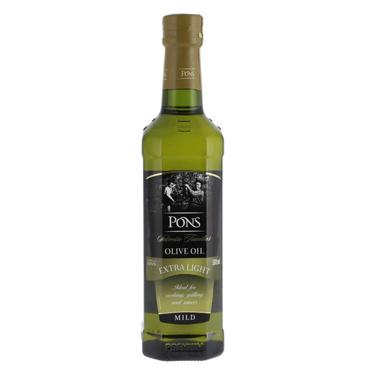 PONS OLIVE OIL EXTRA LIGHT 500 ML