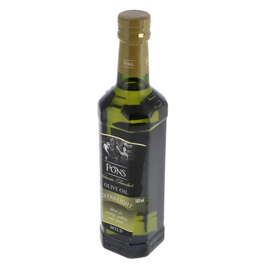 PONS OLIVE OIL EXTRA LIGHT 500 ML