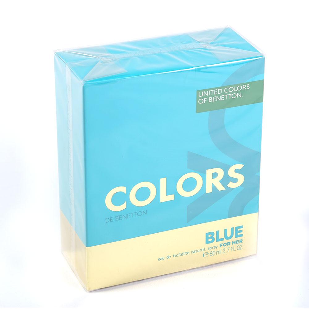 BENETTON COLORS BLUE FOR HER EDT 80 ML