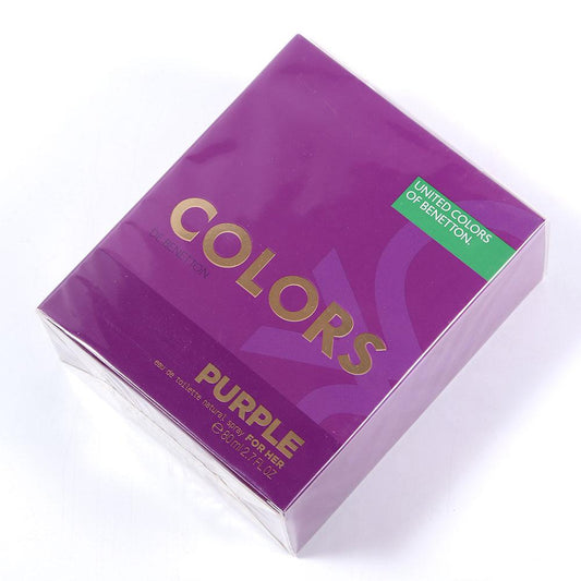 BENETTON COLORS PURPLE FOR WOMEN EDT 80 ML