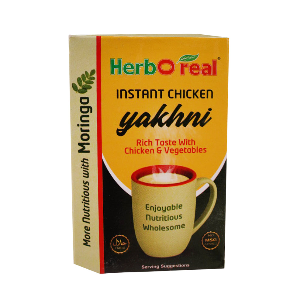 HERB OREAL INSTANT CHICKEN YAKHNI MORINGA 5PCS 4 GM