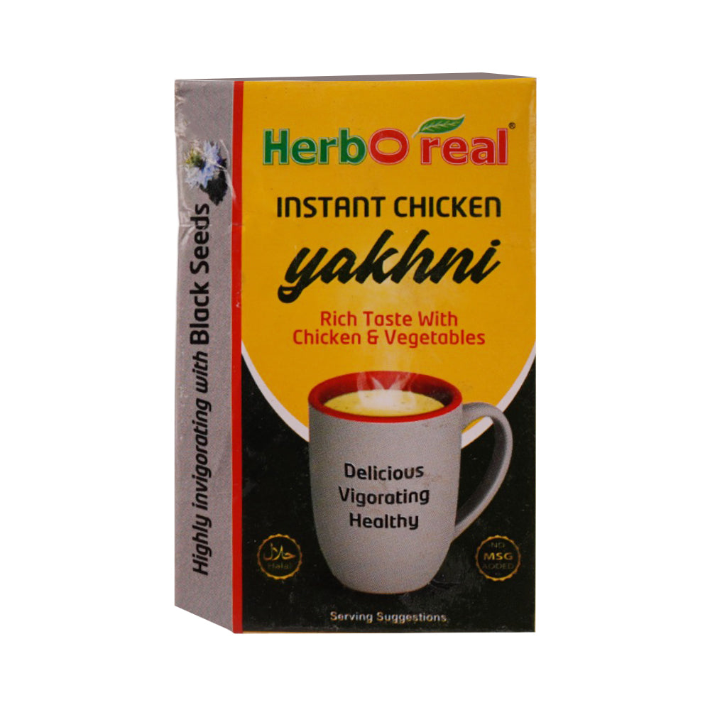 HERB OREAL INSTANT CHICKEN YAKHNI BLACK SEEDS 5PCS 4 GM