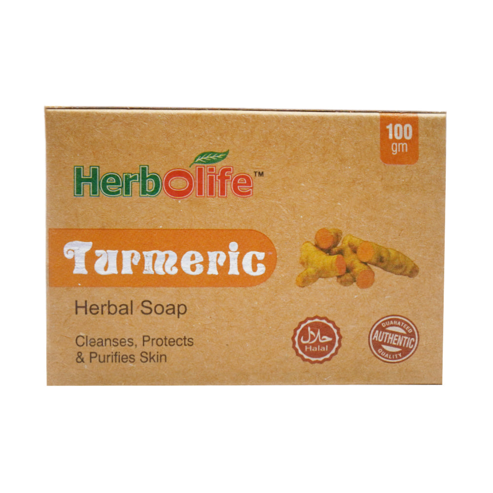 HERBOLIFE TURMERIC HERBAL SOAP 100GM