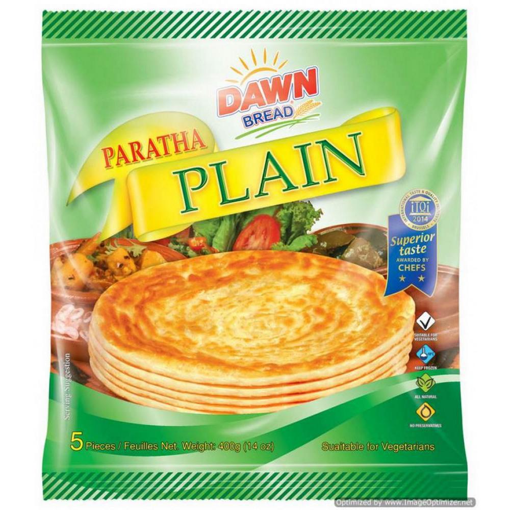 DAWN MEZBAN PARATHA PLAIN 5'S 400G