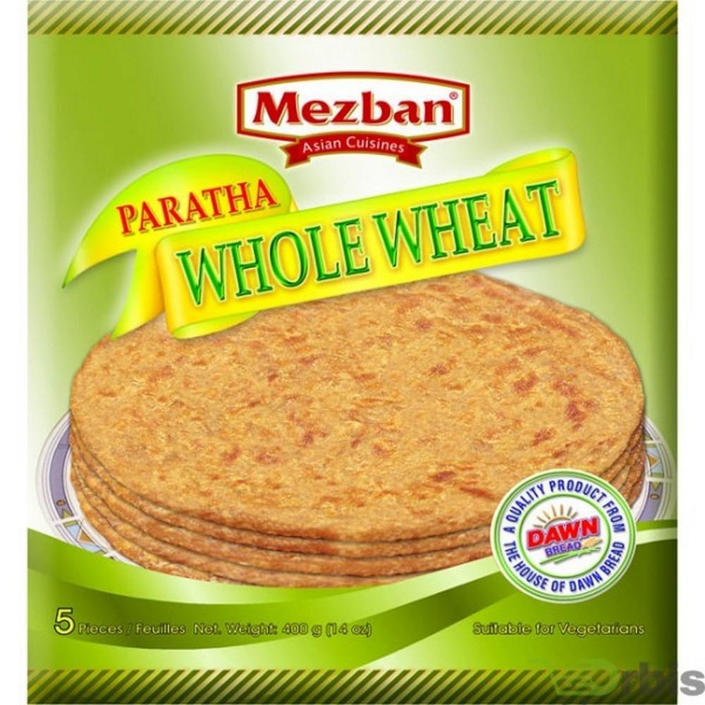 DAWN MEZBAN WHOLE WHEAT PARATHA 5S 400GM