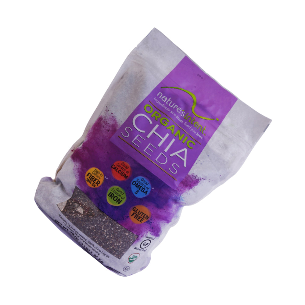 NATURES INTENT ORGANIC CHIA SEEDS 1.36 KG