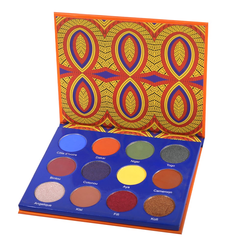 JUVIAS THE AFRIQUE EYE SHADOW PALETTE