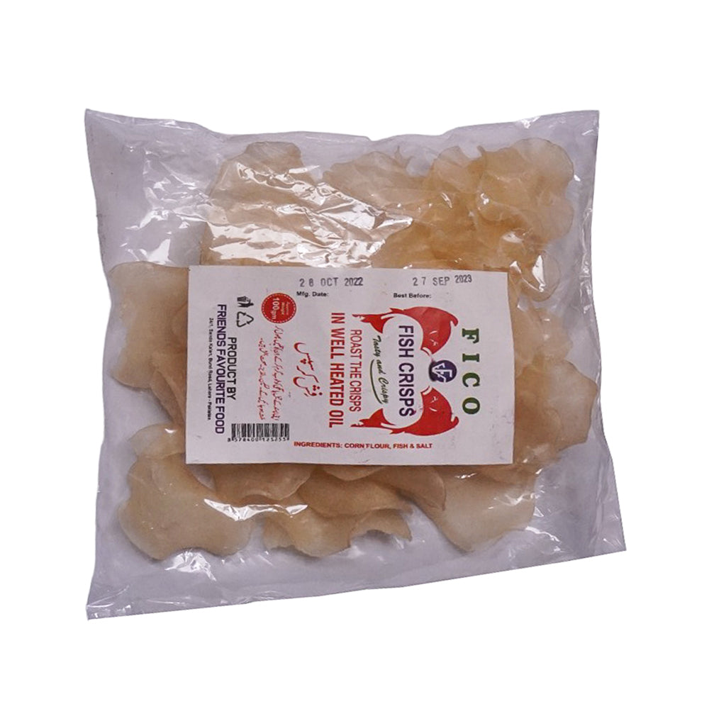 FICO UNFRIED FISH CRISPS 100 GM