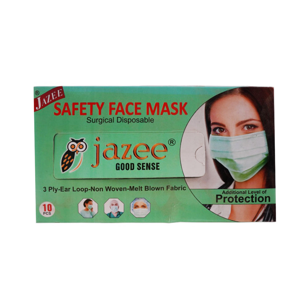 JAZEE FACE MASK SAFETY 10 PCS