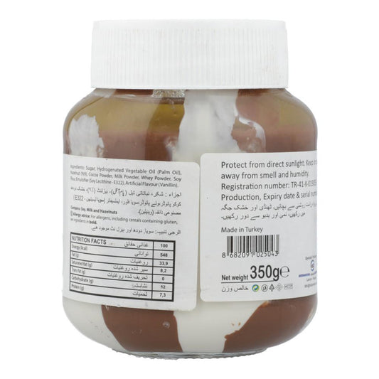 NATURELLA SPREAD HAZELNUT WITH MILK & COCOA 350 GM