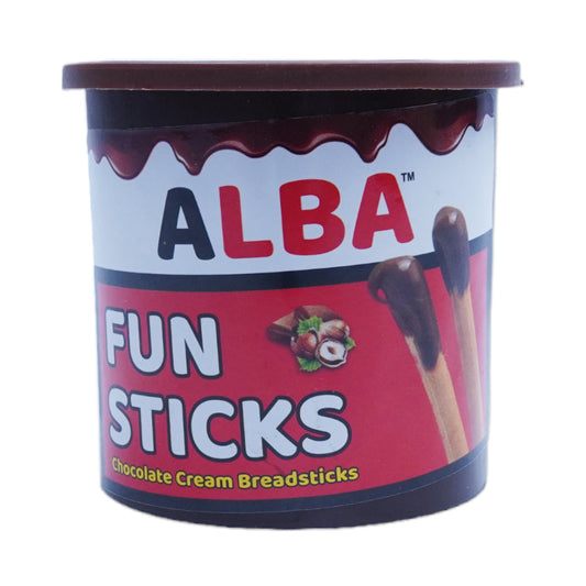 ALBA JOY STICKS CHOCO CREAM WITH FUN STICKS 40 GM